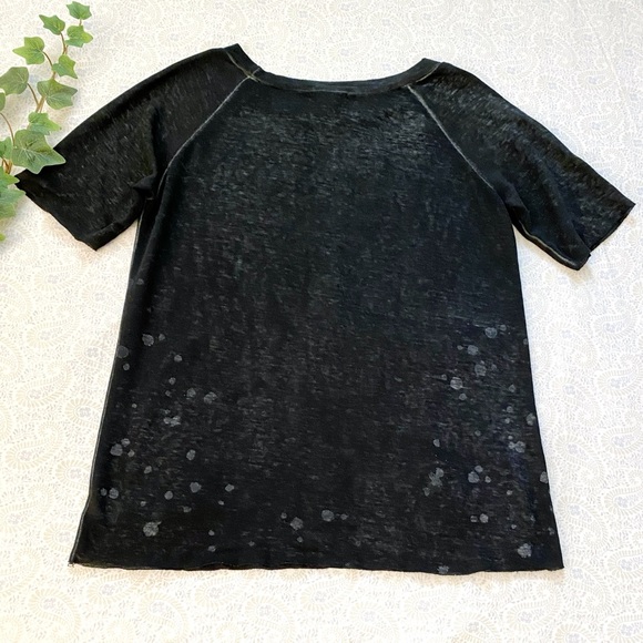 Treasure & Bond paint splatter half sleeve top - Picture 2 of 7